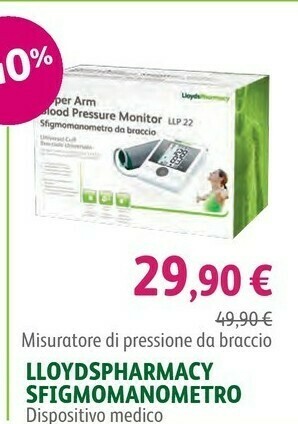 Lloyds Farmacia Misuratore di pressione offerta