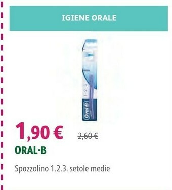 Oral b Spazzolino Setole Medie