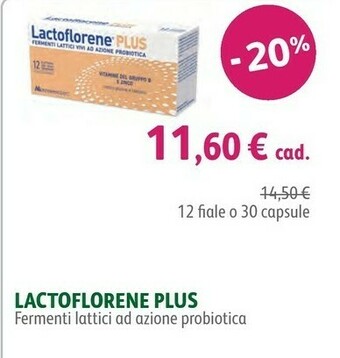 Lloyds Farmacia Lactoflorene Plus12 Fiale O 30 Capsule offerta