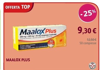 Lloyds Farmacia Maalox Plus 50 Compresse offerta