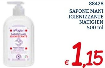 SAPONE MANI IGIENIZZANTE NATIGIEN 500 ml