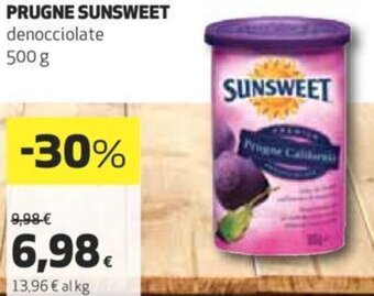 PRUGNE SUNSWEET denocciolate 500 g