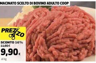 Ipercoop MACINATO SCELTO DI BOVINO ADULTO COOP offerta