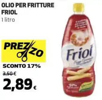 Ipercoop OLIO PER FRITTURE FRIOL 1 litro offerta