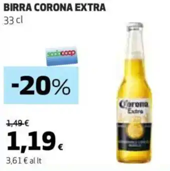 Ipercoop BIRRA CORONA EXTRA 33 cl offerta