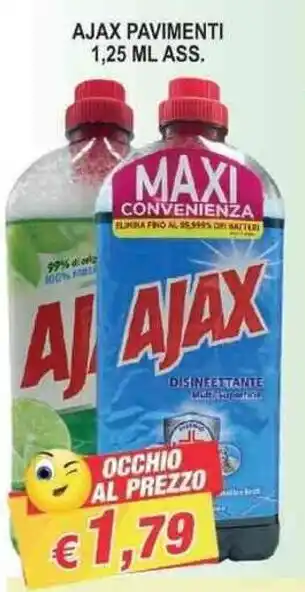 Maury's AJAX PAVIMENTI 1,25 ML ASS. offerta
