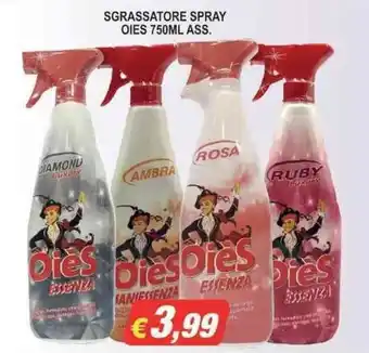 Maury's SGRASSATORE SPRAY OIES 750ML ASS. offerta