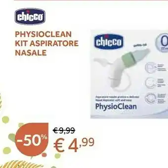 Prenatal Chicco Physiocean Kit Aspiratore offerta