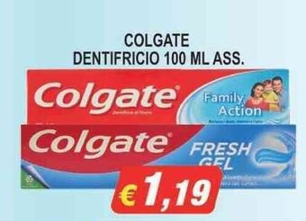 Maury's COLGATE DENTIFRICIO 100 ML ASS. offerta