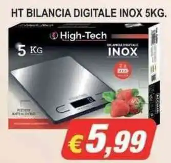 Maury's HT BILANCIA DIGITALE INOX 5KG. offerta