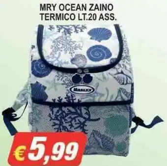 Maury's MRY OCEAN ZAINO TERMICO LT.20 ASS. offerta