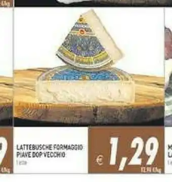 Lattebusche Formaggio Piave DOP Vecchino