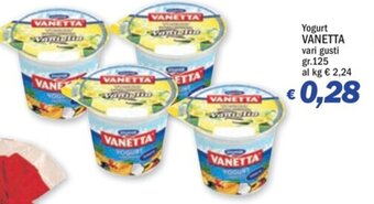Ard Discount Yogurt VANETTA vari gusti gr.125 offerta