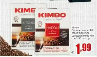 Elite Kimbo Capsule Compatibili Con Le Macchine Lavazza A Modo Mia offerta