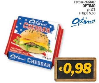 Ard Discount Fettine cheddar OPTIMO gr.175 offerta