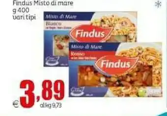 Elite Findus Misto Di Mare Cozze E Vongole 400 G(ml) offerta