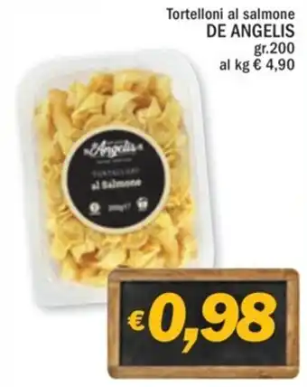 Ard Discount Tortelloni al salmone DE ANGELIS gr.200 offerta