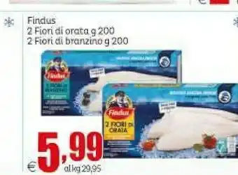 Elite Findus 2 Fiori Di Orata/ 2 Fiori Di Branzino offerta