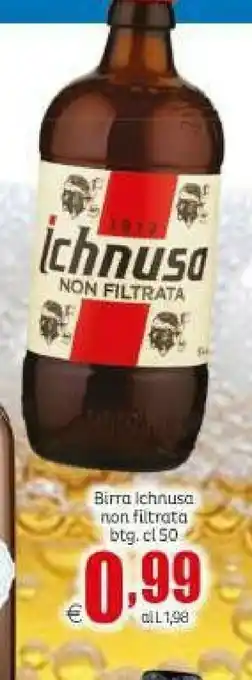 Elite Ichnusa Birra Non Filtrata offerta