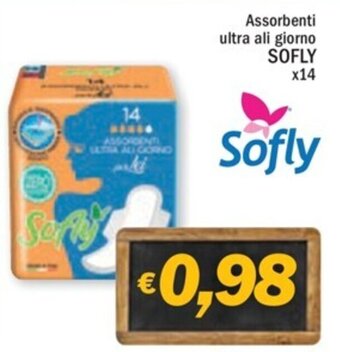 Ard Discount Assorbenti ultra ali giorno SOFLY x14 offerta