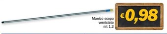 Ard Discount Manico scopa verniciato mt 1,3 offerta