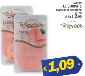 Ard Discount Lyoner LE SQUISITE classico o peperone gr.70 offerta