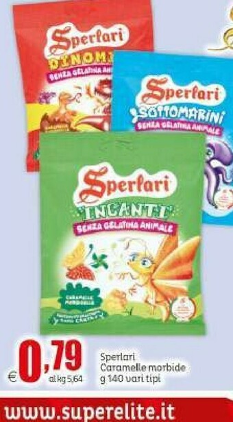 Elite Sperlari Caramelle Alla Menta offerta