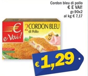 Ard Discount Cordon bleu di pollo € E VAI! gr.90x2 offerta