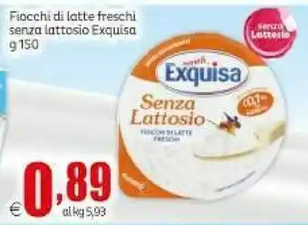 Elite Exquisa Fiocchi Di Latte Freschi Senza Lattosio offerta