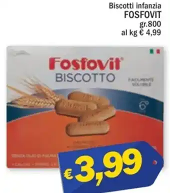 Ard Discount Biscotti infanzia FOSFOVIT gr.800 offerta