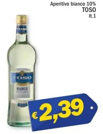 Ard Discount Aperitivo bianco 10% TOSO It.1 offerta
