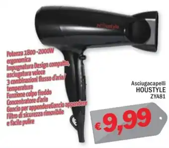 Ard Discount Asciugacapelli HOUSTYLE ZYA81 offerta