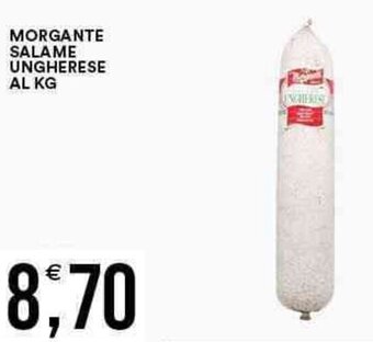 MORGANTE SALAME UNGHERESE AL KG