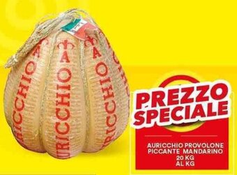 Vantaggio Cash&Carry AURICCHIO PROVOLONE PICCANTE MANDARINO 20 KG offerta
