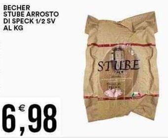 Vantaggio Cash&Carry BECHER STUBE ARROSTO DI SPECK 1/2 SV AL KG offerta
