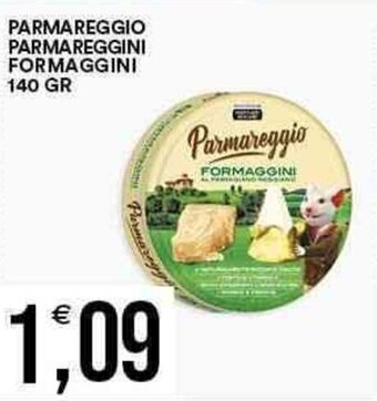 Vantaggio Cash&Carry PARMAREGGIO PARMAREGGINI FORMAGGINI 140 GR offerta