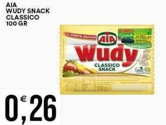 AIA WUDY SNACK CLASSICO 100 GR