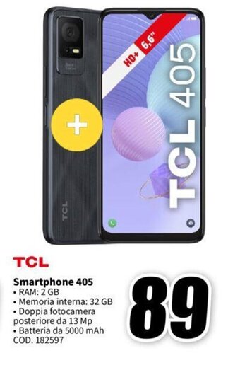 MediaWorld TCL Smartphone 405 offerta