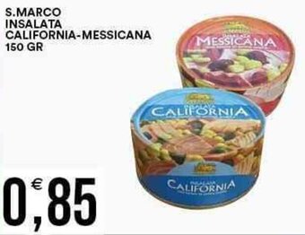 Vantaggio Cash&Carry S.MARCO INSALATA CALIFORNIA-MESSICANA 150 GR offerta