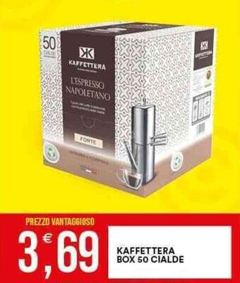 Vantaggio Cash&Carry KAFFETTERA BOX 50 CIALDE offerta