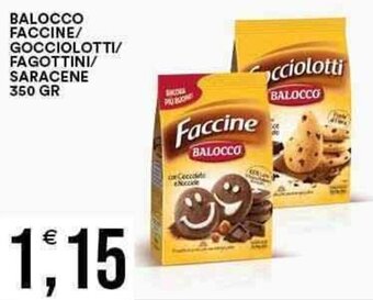 BALOCCO FACCINE/ GOCCIOLOTTI/ FAGOTTINI/ SARACENE 350 GR