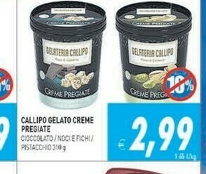 Gros Callipo Gelato Creme offerta