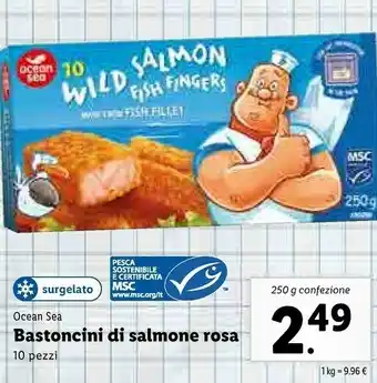 Lidl Ocean Filetti di merluzzo offerta