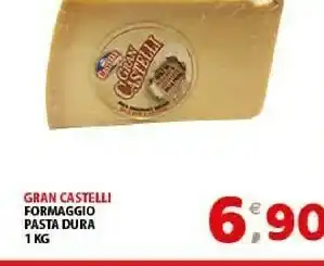 Mio Market Gran Castelli Formaggio Pasta Dura offerta