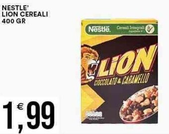 Vantaggio Cash&Carry NESTLE' LION CEREALI 400 GR offerta