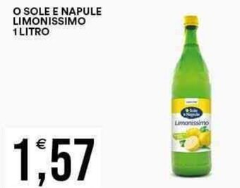 Vantaggio Cash&Carry O SOLE E NAPULE LIMONISSIMO 1 LITRO offerta