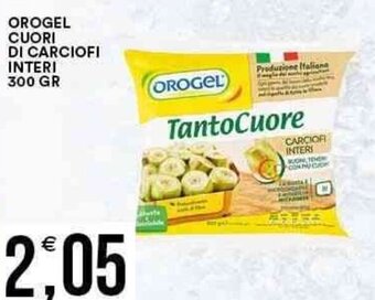 Vantaggio Cash&Carry OROGEL CUORI DI CARCIOFI INTERI 300 GR offerta