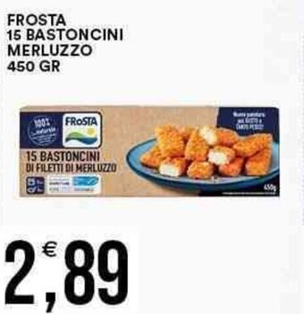 Vantaggio Cash&Carry FROSTA 15 BASTONCINI MERLUZZO 450 gr offerta