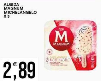 Vantaggio Cash&Carry ALGIDA MAGNUM MICHELANGELO X 3 offerta