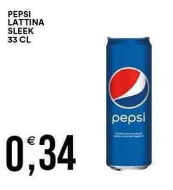 Vantaggio Cash&Carry PEPSI LATTINA SLEEK 33 CL offerta